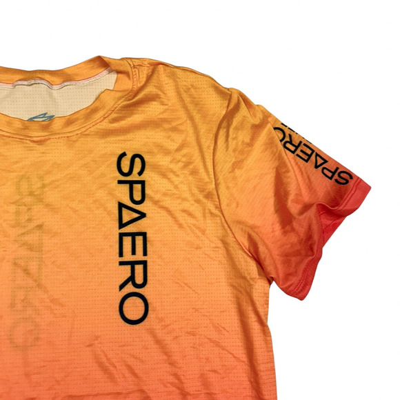 Spaero Elite Men's Ombre Orange Jersey Medium Cycling Triathlon (box 9) - Picture 8 of 9